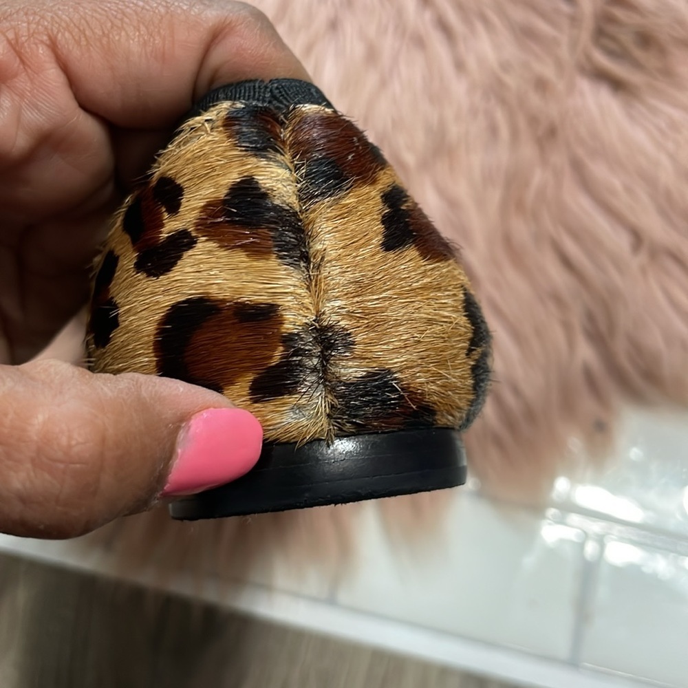 Kate Spade Leopard Print Ballet Flats - Gold Plaque - Picture 11 of 12